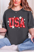 Painted Patriotism Comfort Colors Adult Ring-Spun Cotton Tee