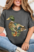 Patchwork Mallard Comfort Colors Adult Ring-Spun Cotton Tee