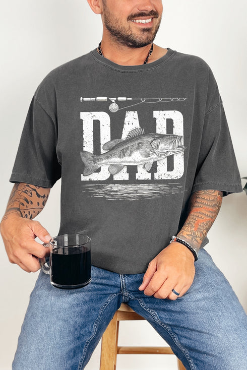Reel Great Dad Comfort Colors Adult Ring-Spun Cotton Tee
