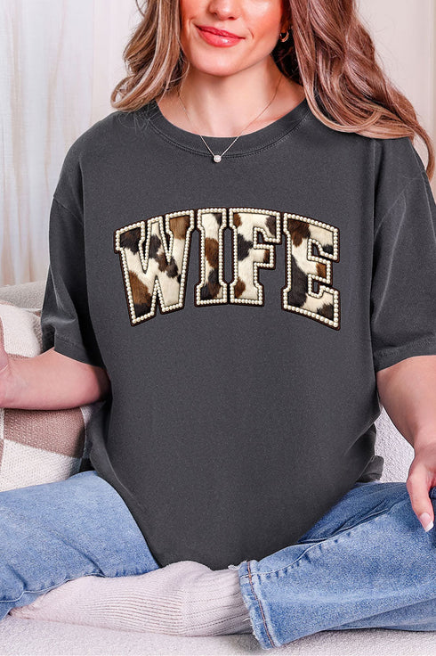 Rodeo Pearl Wife Comfort Colors Adult Ring-Spun Cotton Tee