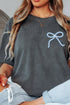 Spring Coquette Bless Your Heart Front & Back Comfort Colors Adult Ring-Spun Cotton Tee
