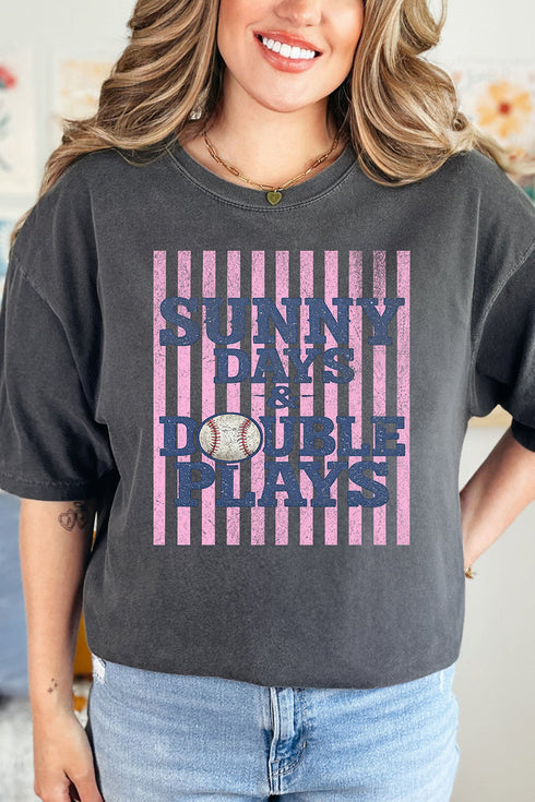 Sunny Days & Double Plays Comfort Colors Adult Ring-Spun Cotton Tee