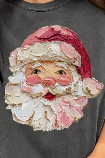 The Painted Santa Comfort Colors Adult Ring-Spun Cotton Tee