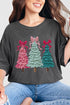 The Painted Trio Trees Comfort Colors Adult Ring-Spun Cotton Tee