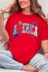 America Stitched In Tradition Comfort Colors Adult Ring-Spun Cotton Tee