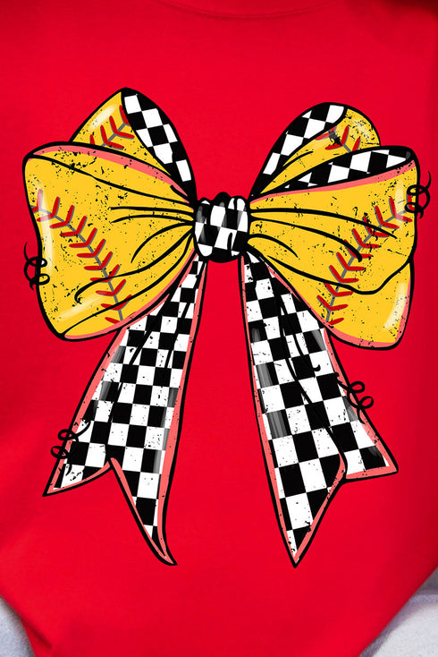 Fastpitch Check Comfort Colors Adult Ring-Spun Cotton Tee