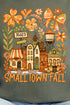 Personalized Small Town Fall Comfort Colors Adult Ring-Spun Cotton Tee *Enter Zip Code