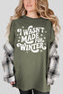 Wasn't Made For Winter Comfort Colors Adult Ring-Spun Cotton Tee