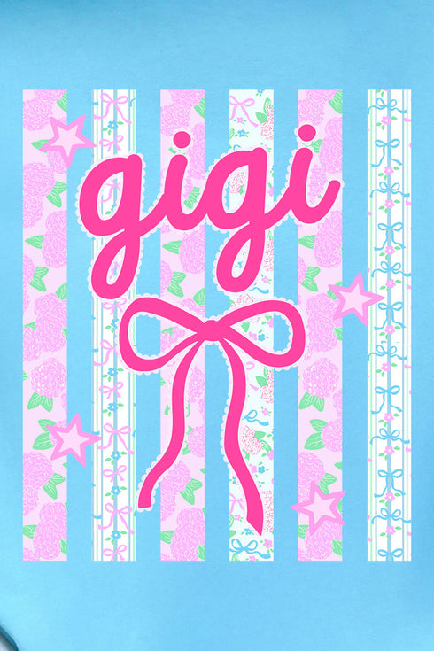 Personalized Bow-tiful Garden Comfort Colors Adult Ring-Spun Cotton Tee *Choose Your Name