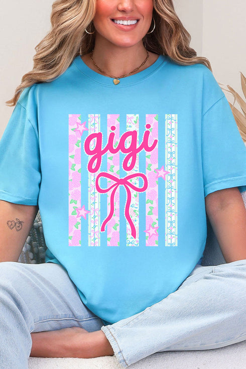 Personalized Bow-tiful Garden Comfort Colors Adult Ring-Spun Cotton Tee *Choose Your Name