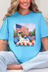 Chill The Fourth Out Comfort Colors Adult Ring-Spun Cotton Tee