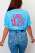 Esther Go Ahead Girl Full Front & Back Design Comfort Colors Adult Ring-Spun Cotton Tee