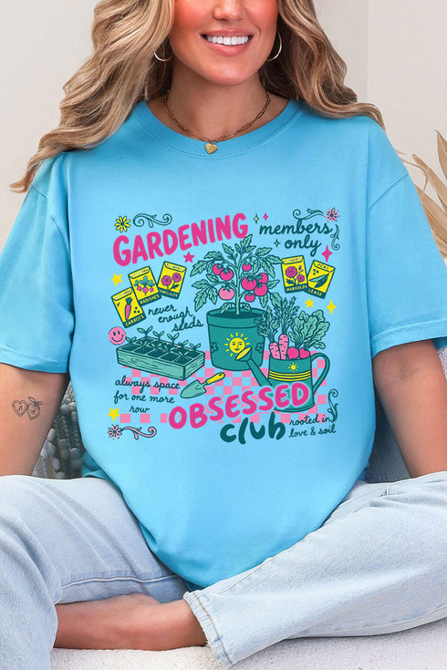 Gardening Club Comfort Colors Adult Ring-Spun Cotton Tee