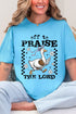 Off To Praise The Lord Comfort Colors Adult Ring-Spun Cotton Tee