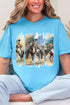 Retro Rodeo Rebel Comfort Colors Adult Ring-Spun Cotton Tee