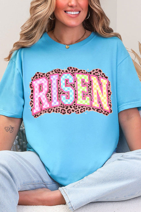 Risen In Color Comfort Colors Adult Ring-Spun Cotton Tee