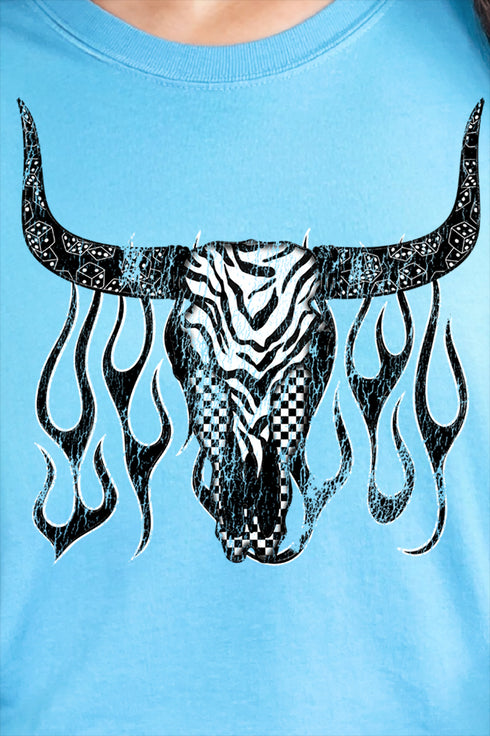 Smokin' Steer Comfort Colors Adult Ring-Spun Cotton Tee