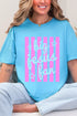 Pastel Pop Big Jesus Fan Comfort Colors Adult Ring-Spun Cotton Tee