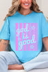 Pastel Pop God Is Good Comfort Colors Adult Ring-Spun Cotton Tee