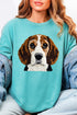 Faux Yarn Beagle Comfort Colors Adult Ring-Spun Cotton Tee
