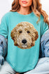 Faux Yarn Goldendoodle Comfort Colors Adult Ring-Spun Cotton Tee