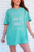 Pink Salty Soul Comfort Colors Adult Ring-Spun Cotton Tee