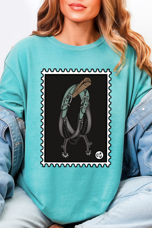 Spur Stamp Comfort Colors Adult Ring-Spun Cotton Tee