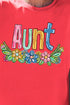 Spring Floral Aunt Comfort Colors Adult Ring-Spun Cotton Tee