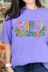 Spring Floral Grammy Comfort Colors Adult Ring-Spun Cotton Tee