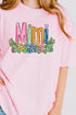 Spring Floral Mimi Comfort Colors Adult Ring-Spun Cotton Tee