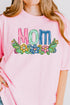 Spring Floral Mom Comfort Colors Adult Ring-Spun Cotton Tee