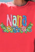 Spring Floral Nana Comfort Colors Adult Ring-Spun Cotton Tee