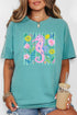 Seahorse Coastal Garden Comfort Colors Adult Ring-Spun Cotton Tee