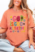 Faux Yarn God Is Good Comfort Colors Adult Ring-Spun Cotton Tee
