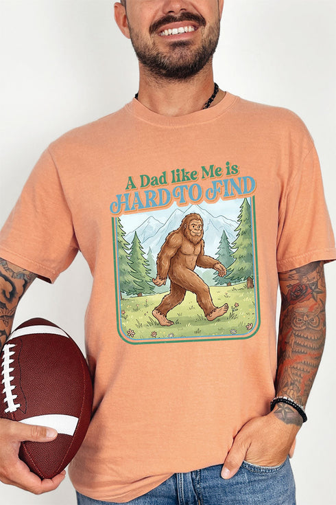 Hard To Find Dad Comfort Colors Adult Ring-Spun Cotton Tee
