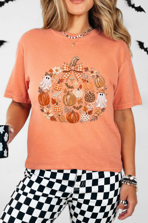 Pumpkin Patch Palette Comfort Colors Adult Ring-Spun Cotton Tee
