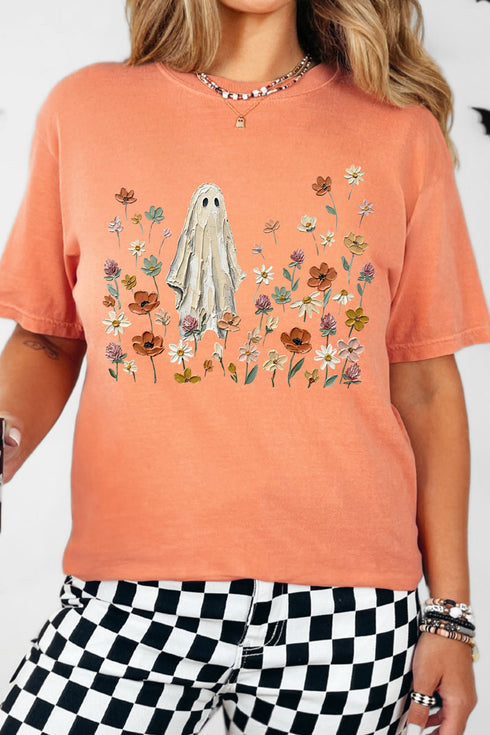 Painted Haunted Meadow Comfort Colors Adult Ring-Spun Cotton Tee