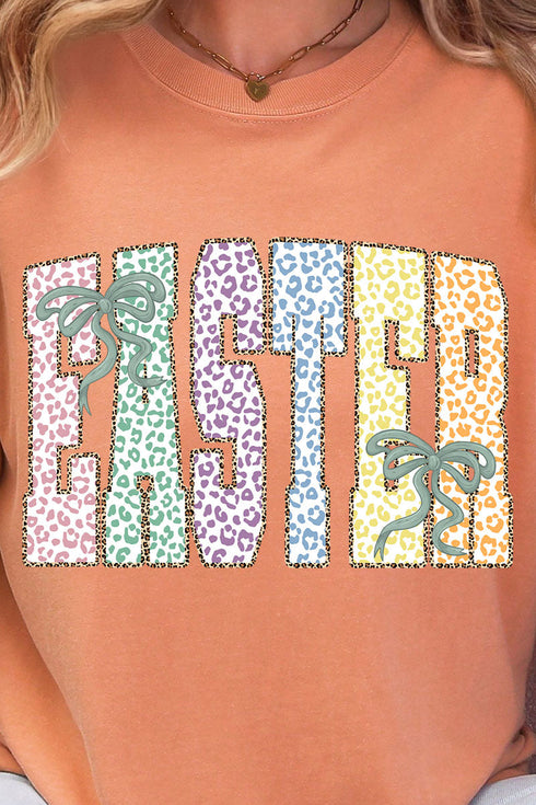 Pastel Easter Coquette Comfort Colors Adult Ring-Spun Cotton Tee