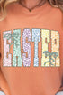 Pastel Easter Coquette Comfort Colors Adult Ring-Spun Cotton Tee