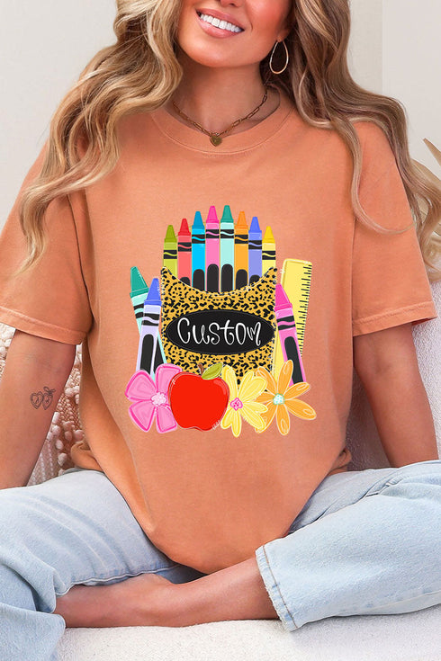 Personalized Teaching In Full Color Comfort Colors Adult Ring-Spun Cotton Tee *Enter Your Name
