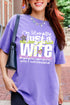 Literally Just A Wife Comfort Colors Adult Ring-Spun Cotton Tee