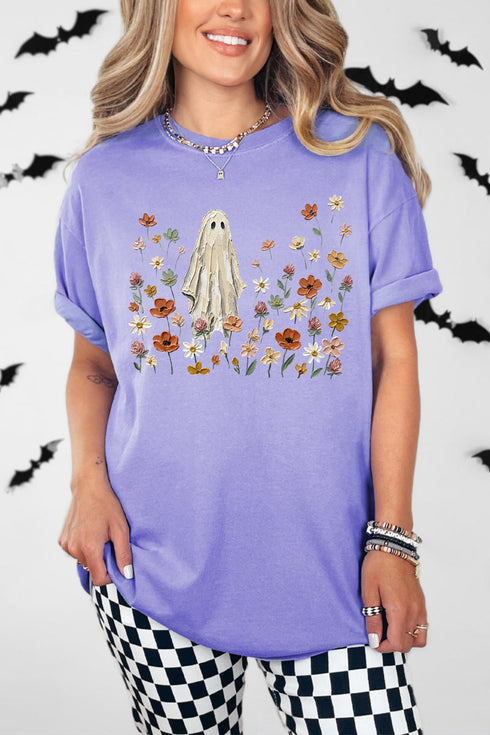 Painted Haunted Meadow Comfort Colors Adult Ring-Spun Cotton Tee