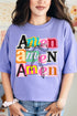 Stacked Amen Coquette Comfort Colors Adult Ring-Spun Cotton Tee
