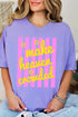 Retro Pop Make Heaven Crowded Comfort Colors Adult Ring-Spun Cotton Tee