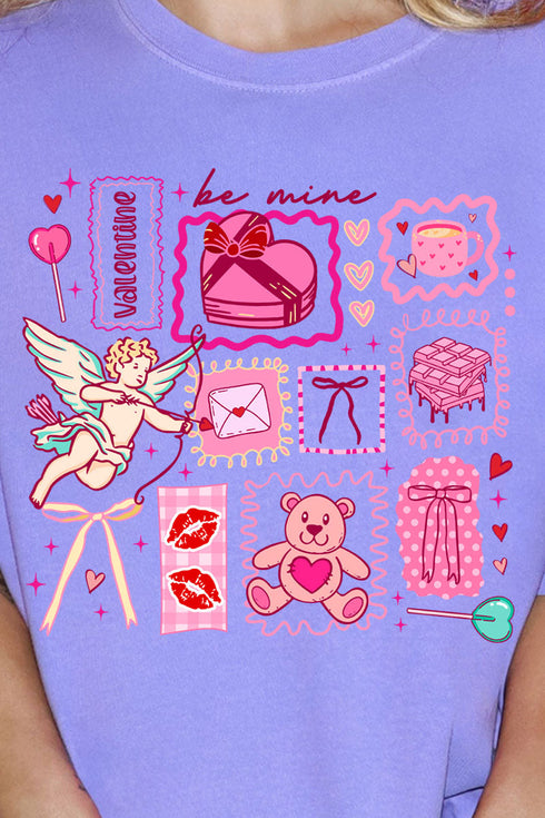 Sweetheart Stickers Comfort Colors Adult Ring-Spun Cotton Tee