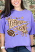 Football Season Doodle Comfort Colors Adult Ring-Spun Cotton Tee