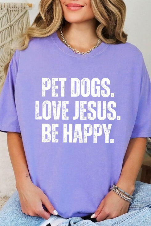 Pet Dogs Comfort Colors Adult Ring-Spun Cotton Tee