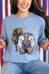 American Rodeo Clown Comfort Colors Adult Ring-Spun Cotton Tee