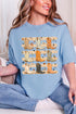 Kicking' Up Autumn Comfort Colors Adult Ring-Spun Cotton Tee