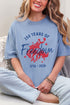 Cowboy 250 Years Of Freedom Comfort Colors Adult Ring-Spun Cotton Tee